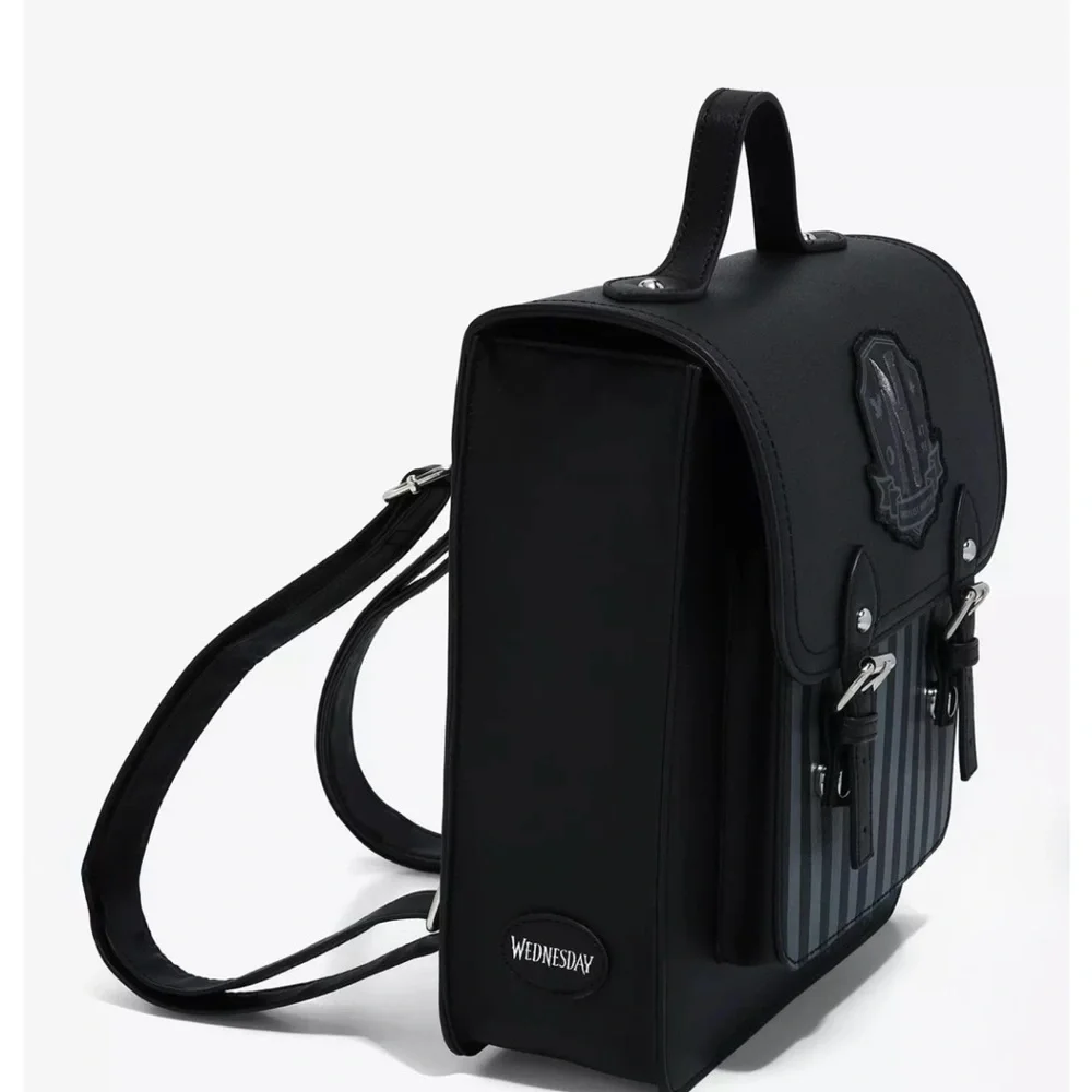 Addams Family Wednesday Nevermore Academy Backpack